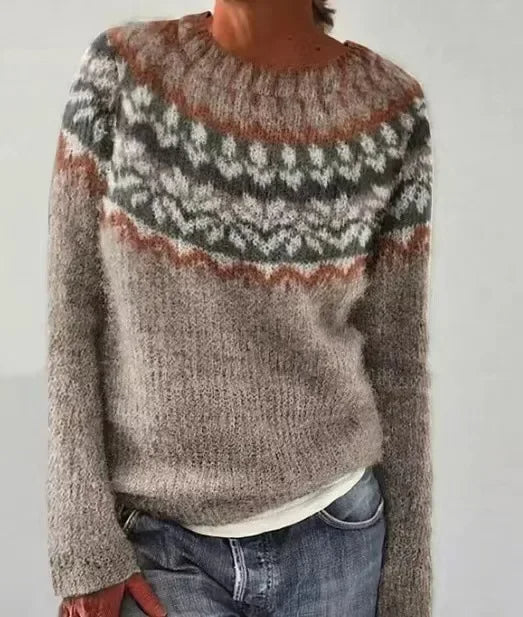 Adriana - Retro Autumn Sweater