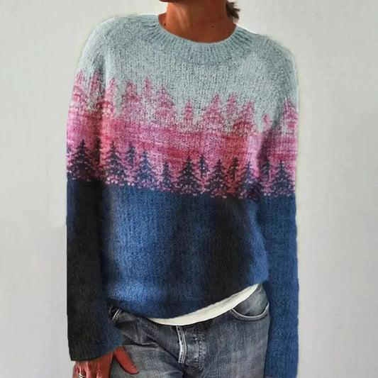 Alicia- Retro Autumn Sweater