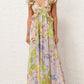 Luxurious Floral Maxi Dress Elegance