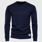 Crew neck Long Sleeve Cotton T-Shirt