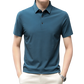 Men's Breathable Business Ice Silk Short-sleeved T-shirt for Summer