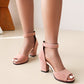 Alison Hayes™ Suede Peep Toe Heels