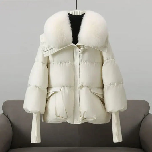 HANNAH | Elegant and Cozy Winter Jacket with Stylish Fur Collar