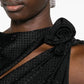 Asymmetrical Beaded Maxi Dress