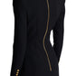 Blazer Dress with Gold Buttons