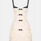 Elevated Sheath Dress with Bow Accents