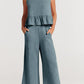 HARPER COTTON TANK AND PANT SET