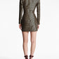 Printed Jacquard Suit Dress