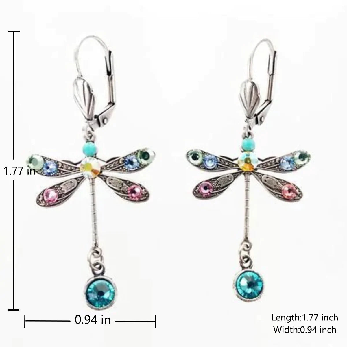 Mesmerizing Dragonfly Earrings with Exquisite Handcrafted Details