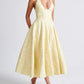 Resort Style Waisted Sleeveless Dress