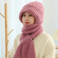 Abelina - Integrated Ear Protection Windproof Cap Scarf
