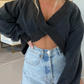 DEMI - CASUAL REVERSIBLE SWEATSHIRT