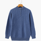 100% Cashmere Woven Half Zip