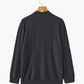 100% Cashmere Ribbed Half Zip