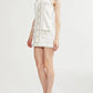Tweed Halter Mini Dress