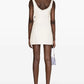 Sequined Mini Dress with Bow Details