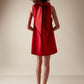 Rose Applique Mini Dress