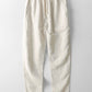 Shirt with Linen-Rayon Blend Button and Straight-Leg Linen Pants