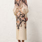 Luxurious Lace Floral Sheath Dress