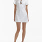 Sequin Mini Dress with Keyhole Detail