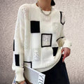 Stylish Geometric Sweater – Artistic Elegance for Every Occasion