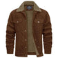 Samuel - Denim Corduroy Jacket with Wool Lining