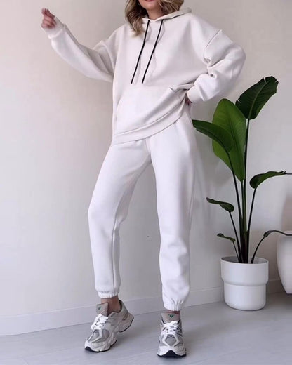 ALEA - Cozy Hooded Two-pieces Set