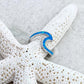 Wave Magic: Opal and Silver Jewelry Ring