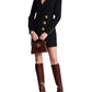 Blazer Dress with Gold Buttons