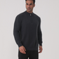 100% Cashmere Ribbed Half Zip