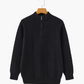 100% Cashmere Woven Half Zip