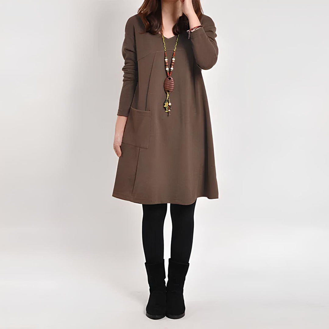 Alexandra - Dress With One Pocket