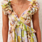 Luxurious Floral Maxi Dress Elegance