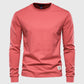 Crew neck Long Sleeve Cotton T-Shirt