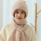 Abelina - Integrated Ear Protection Windproof Cap Scarf