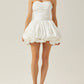 Bubble Hem Mini Dress