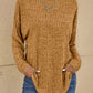 Long-Sleeved Wool Pullover