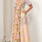 Sophisticated Floral Maxi Dress Elegance
