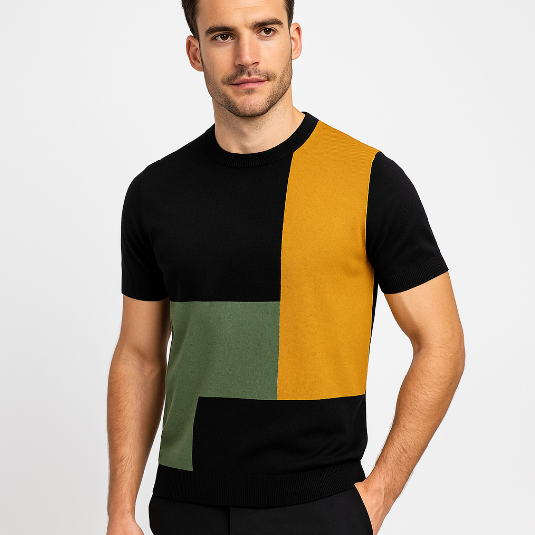Carter Mondrian Knit Shirt