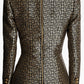 Printed Jacquard Suit Dress