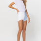 ALEXA HIGH WAIST COLOR BLOCKING SHORTS