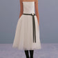 Tulle Tea-Length Dress