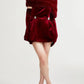 Gorgeous Vintage Velvet Mini Dress