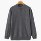 100% Cashmere Ribbed Half Zip