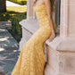 Lace Jacquard Tie-wrap Backless Maxi Dresses