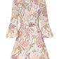 Stylish Floral Print Mini Dress for Spring Events