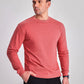 Crew neck Long Sleeve Cotton T-Shirt