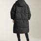 Long Hooded Puffer Parka Coat