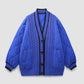 Braided Quilted Winter Cardigan Coat