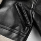 Sherpa Lined Shearling Leather Flight Jacket